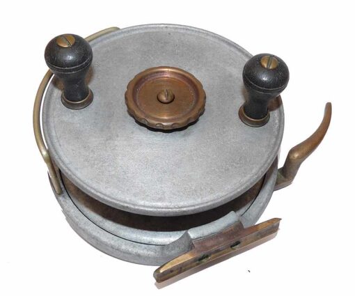 Allcock Bell vintage 6" alloy big game reel