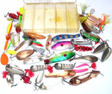 50+ lures spinner spoons ABU Kaasumo + others