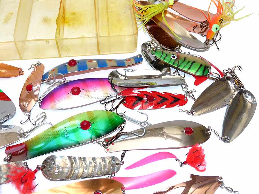 50+ lures spinner spoons ABU Kaasumo + others - Image 5
