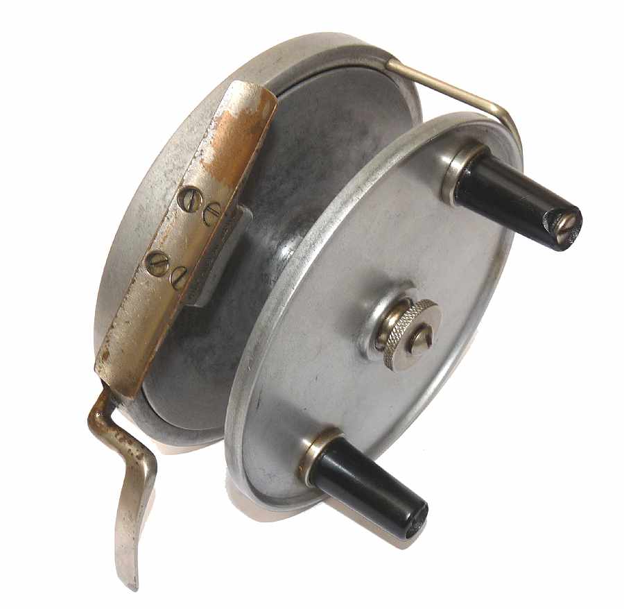 Allcock Bell 6" vintage big game reel for shark, Tope, Mahseer in fine condition - Image 4