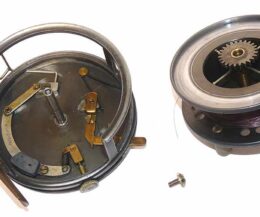 Alternative view of Allcock Easicast drum spinning reel No3 J W Young 4" fine example