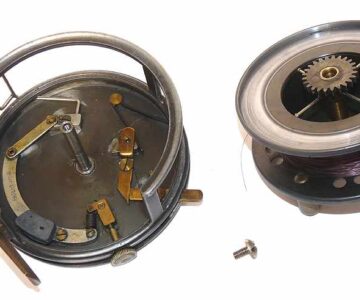 Alternative view of Allcock Easicast drum spinning reel No3 J W Young 4" fine example