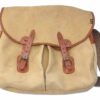 Barbour by Liddensdale, Scotland canvas & leather game fishing bag