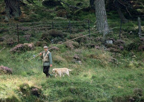 Fishing at Balmoral