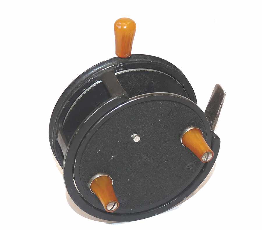 Ogden Smith Selectos 3.75" drum casting reel Prov Patent 17431 - Image 2