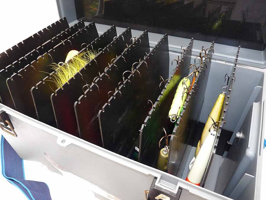 Plano box 50+ pike musky lures Rapala & more - Image 9