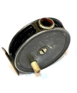 Army & Navy 3.5" trout fly reel with red agate line guide