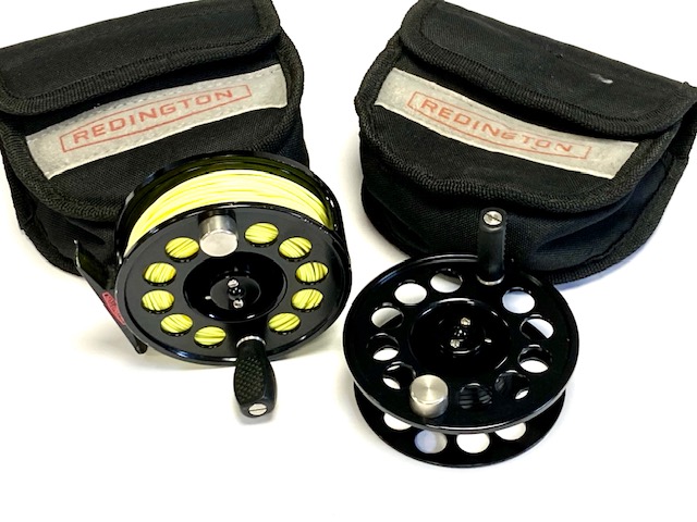 Reddington 3.5" CD #7/8 trout fly reel with spools / cases