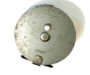 Alternative view of Hardy Conquest 4.5" vintage centrepin trotting reel