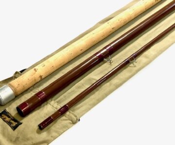 Alternative view of Bruce & Walker 14' 2" glass fibre coarse fishing rod with bag