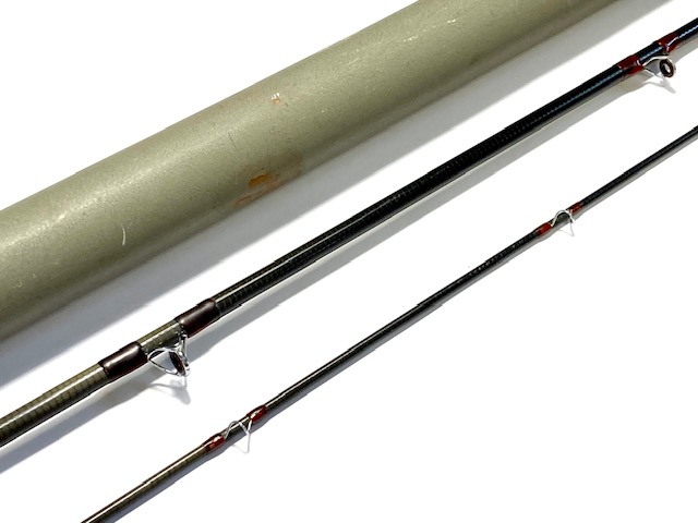 Scott Power Ply 2 piece 10' trout fly rod line # 6 with bag and tube