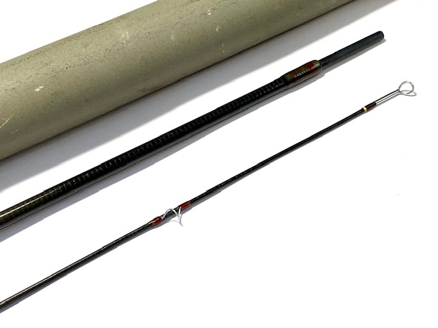 Scott Power Ply 2 piece 10' trout fly rod line # 6 with bag and tube