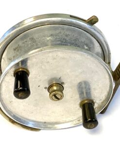 Hardy Longstone 5″ vintage sea fishing reel brass guide and check