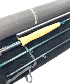 Sportfish DN Series 3 piece 9' 6" trout fly rod line #6 in case