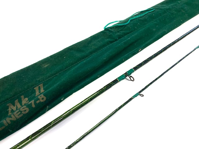 Alternative view of Bob Church X Weave Pitsford MK II 9' 6" trout fly rod line #7/8