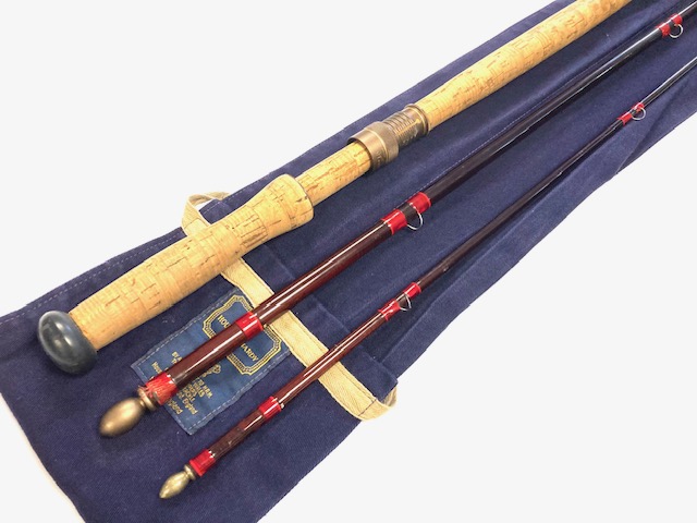 Hardy Graphite De Luxe Spey 15' salmon fly rod line #10 with bag