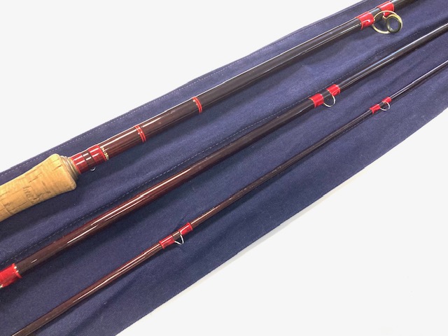 Hardy Graphite De Luxe Spey 15' salmon fly rod line #10 with bag