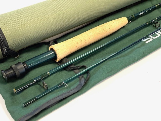 Sonic SK3 three piece 7' trout fly rod line #3/4 with bag and case