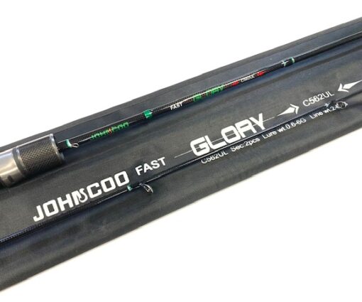 Johnscoo Fast Glory 5' 6" lure / Jig rod lure weight 0.6g-6g with bag