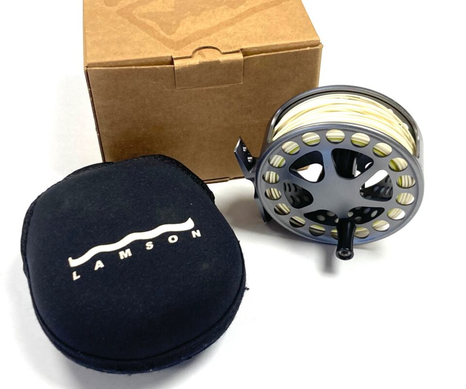Lamson Litespeed 2 - 3.5" Trout fly reel with pouch & box