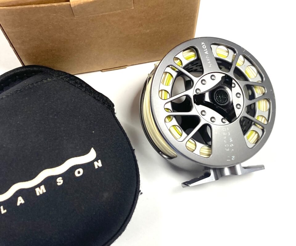 Alternative view of Lamson Litespeed 2 - 3.5" Trout fly reel with pouch & box