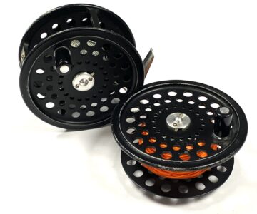 Hardy Ultralite Salmon disc 4 1/8″ fly reel plus s/spool