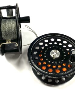 Alternative view of Hardy Ultralite Salmon disc 4 1/8″ fly reel plus s/spool