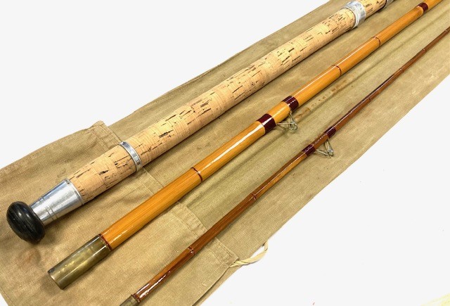 Dawson of Bromley 14' whole and built cane coarse float fishing rod