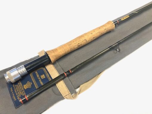 Hardy Graphite 2 piece 9ft trout fly rod line #9/10 with bag
