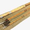 Hardy JJH Triumph 2 piece 9' split cane trout fly rod with bag
