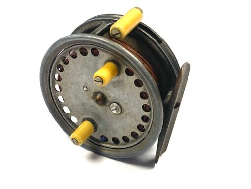 Hardy Silex Major 2 7/8" vintage fly reel with early turning regulator