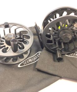 Vision Raven 3.25" trout fly reel with spare spool and bag