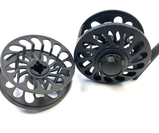 Alternative view of Vision Raven 3.25" trout fly reel with spare spool and bag