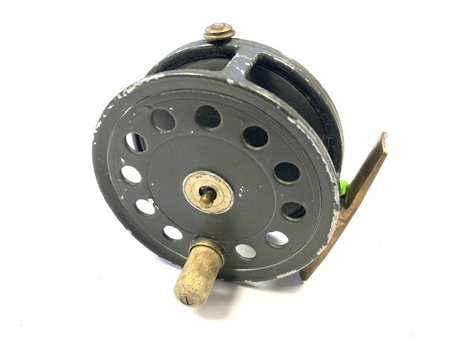 J Peek & Sons 3.25" alloy trout fly reel