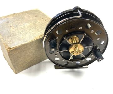 Mordex Precision Industries of Sheffield “The Merlin” 4.5″ centrepin trotting reel, barbel chub carp