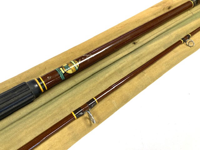 Hardy Longbow 12' 6" hollowglass beach casting rod 6-8oz 2 piece with bag