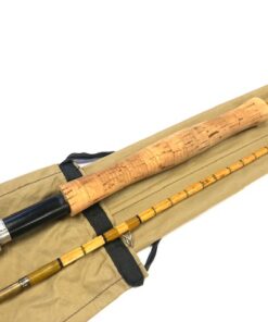 Bill Tagg ,Staffordshire, the Sherbrook 9’ two piece split cane trout fly rod #7 with bag