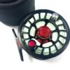 Airflo V2 large arbour fly reel, black #5/6 with Airflo reel pouch