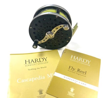 Hardy Cascapedia Mk II 5/6/7 trout fly reel with papers