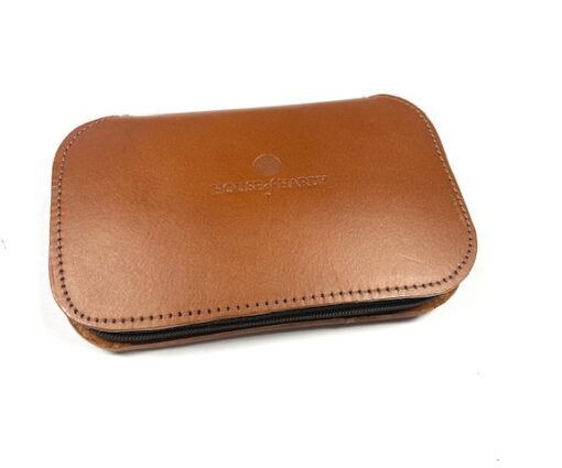 Hardy sheepskin leather pocket fly wallet brand new