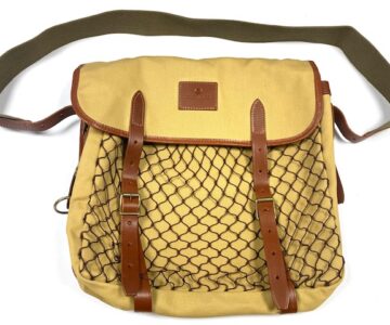 Hardy Trout Fisher classic canvas tackle bag mint