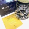 Hardy Ultralite 4000 CC large arbor fly reel, black silver, mint with case