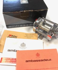 Abu Garcia Ambassadeur 6500 CS Rocket Sea Fishing Multiplier Reel Made in Sweden Mint Unused