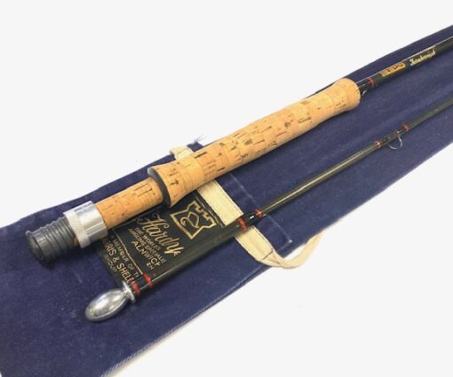 Hardy Richard Walker Farnborough 2 piece 9' trout fly rod line 7/8 with bag