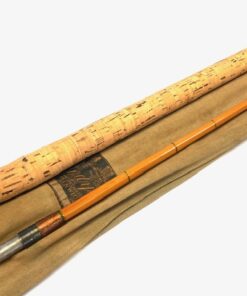 Alternative view of Hardy The County Palakona 8′ 6″ 2 piece cane spinning rod salmon pike carp with bag