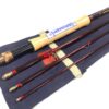 Hardy Pall Mall Carbon Exclusive 4 piece 9' trout fly rod line #7/8 with bag mint
