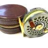 Orvis CFO III Disc 3" Anniversary 150 trout fly reel with leather zip case rare