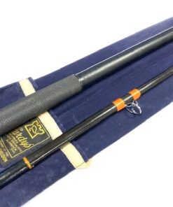 Hardy Victor 12′ two piece vintage glass fibre beach casting rod bass pollack cod tope with bag