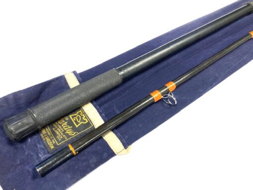 Hardy Victor 12′ two piece vintage glass fibre beach casting rod bass pollack cod tope with bag