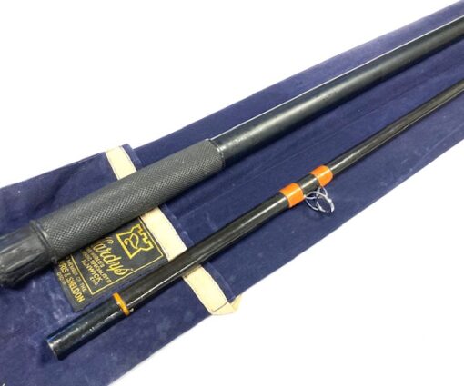 Hardy Victor 12′ two piece vintage glass fibre beach casting rod bass pollack cod tope with bag